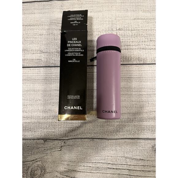 CHANEL LES PINCEAUX - 135 Immortelle Purple 3 Essential Brushes / NEW IN BOX!! - Picture 7 of 12
